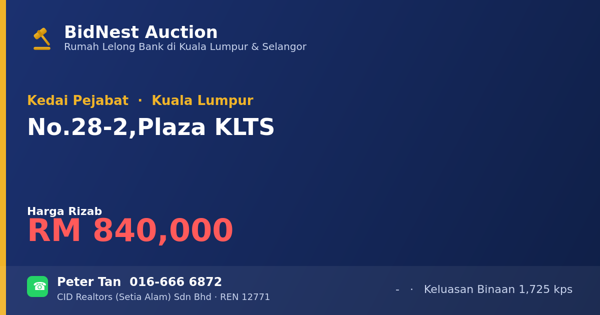 Kedai Pejabat · No. 28-2, Plaza KLTS
