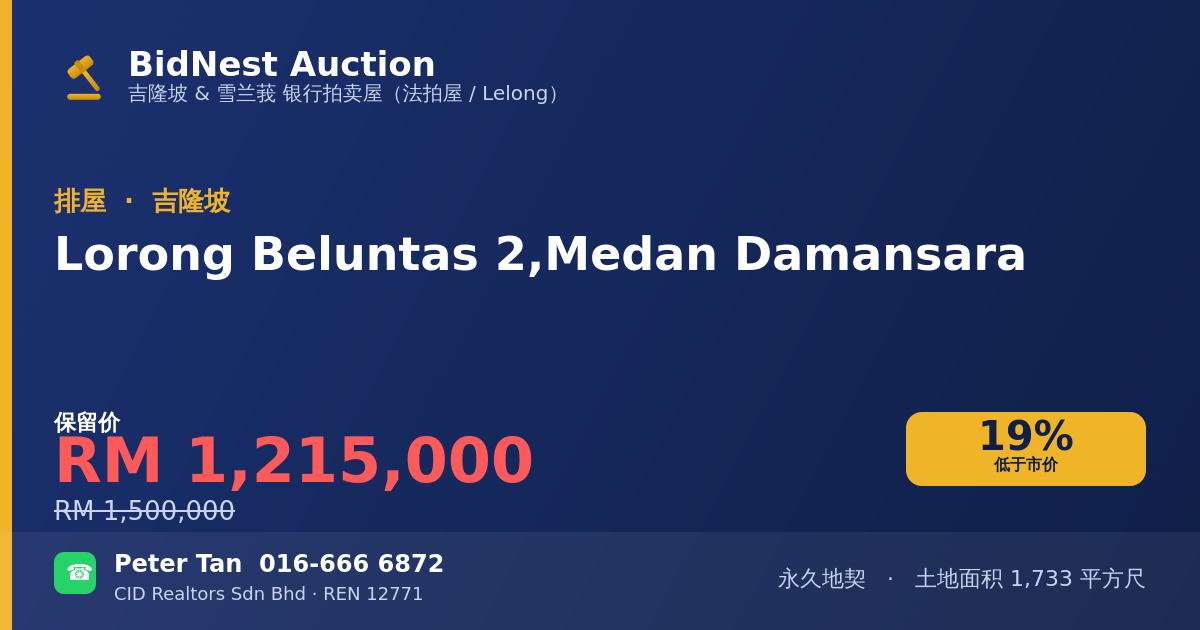 排屋 · Lorong Beluntas 2, Medan Damansara